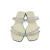 Rasteira Tiras Strass - OFFWHITE na internet