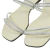 Rasteira Tiras Strass - OFFWHITE - Stylus Calçados