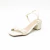 Sandália Salto Médio Trança - OFFWHITE - comprar online