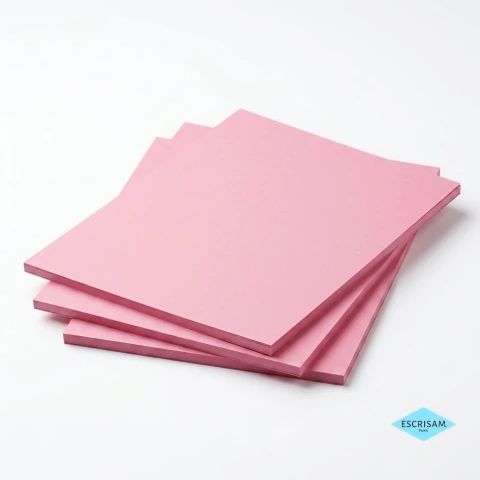 Papel Color Plus Dinamarca (Morango) 180g A4 20 Folhas