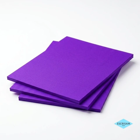 Papel Neon Plus Roxo A4 180g 20 Folhas