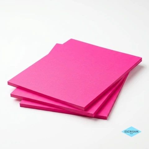 Papel Neon Plus Rosa A4 180g 20 Folhas