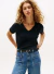 BLUSA TOMMY JEANS SLIM V-NECK