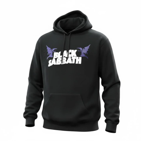 Moletom Black Sabbath Logo Brutal Wear