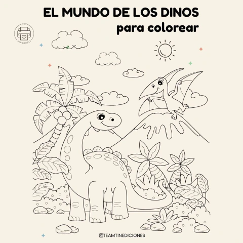 El Mundo de los Dinos para Colorer