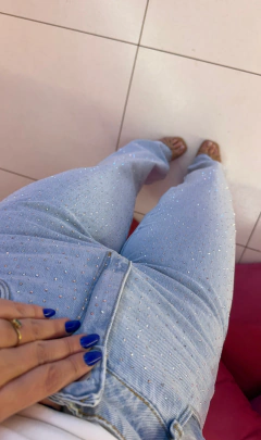 WIDE LEG BRILHO