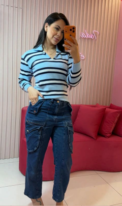 CALÇA CARGO 4 BOLSOS
