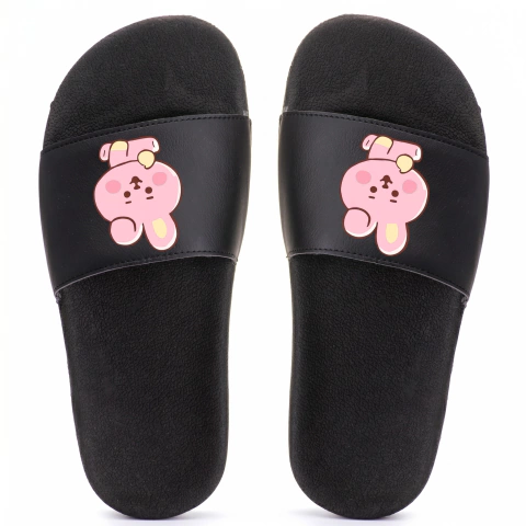 Chinelo Slide Unissex Mascotes K-Pop | Confortável, Leve e Estiloso - comprar online