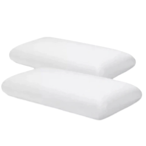 Combo X2 Almohadas 60x40 Inteligente Viscoelastica Con Funda