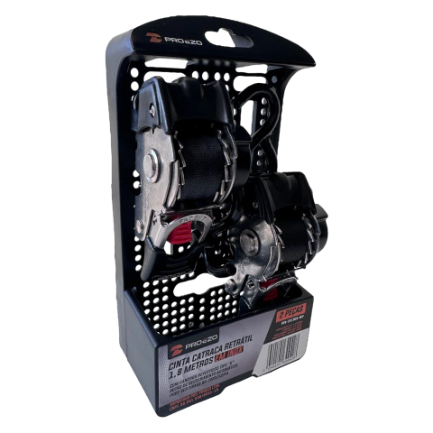 Par Catraca Retrátil Proezo INOX 340kg - comprar online