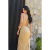 Vestido Leonora em Lurex Dourado