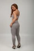 Legging Fitness Cós alto Cinza na internet