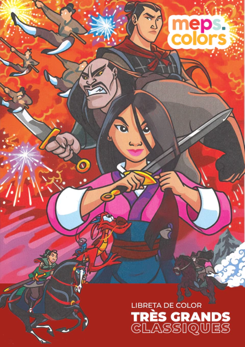Tres Grands Classiques (XXL) - Libreta de Color