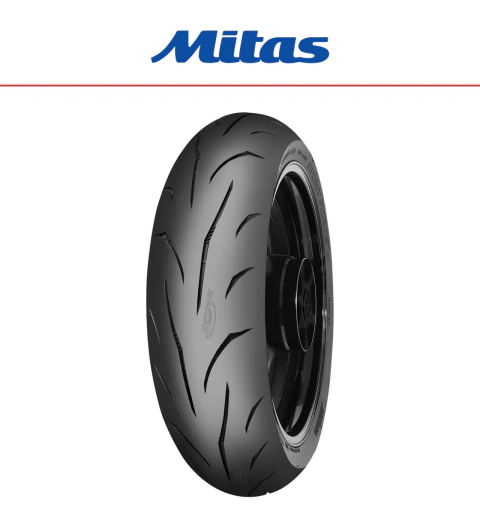 Pneu Mitas 130/70-17 Sport Force + 62s Traseiro
