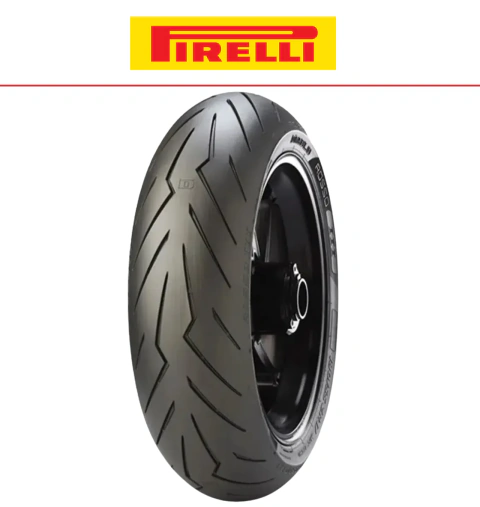 Pneu Pirelli 150/60-17 Diablo Rosso 3 Sem Câmara Traseira