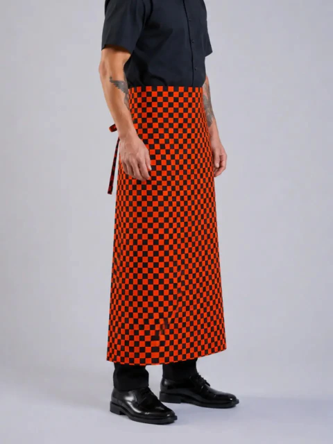 Faldon Goody Cuadros Naranja Chef