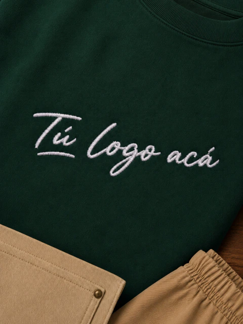 LOGO PERSONALIZADO DE TU MARCA - MÍNIMO 6 PRENDAS