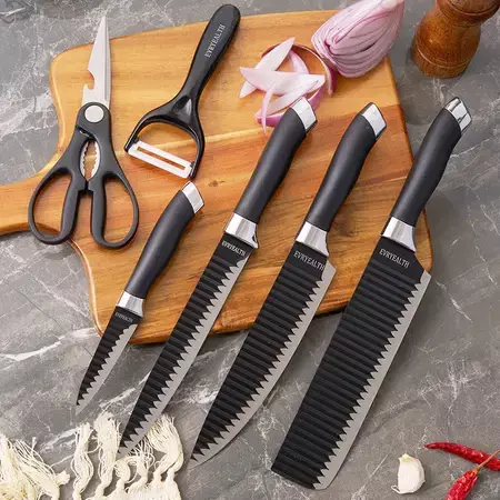 Kit Profissional de Facas 6 Peças Nobrus – Corte Preciso para Cozinha e Churrasco - comprar online