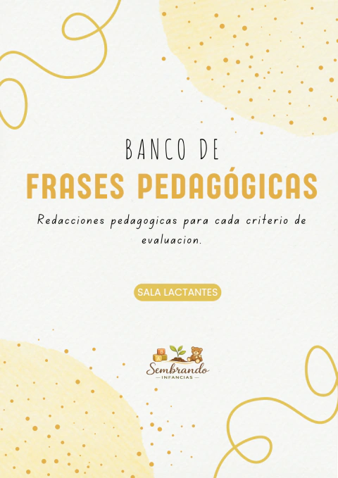 Banco de Frases- Sala Lactantes