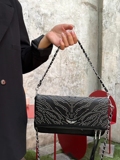 CARTERA ZADIG & VOLTAIRE ROCK STRASS