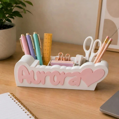 Organizador de escritorio Personalizado con nombre