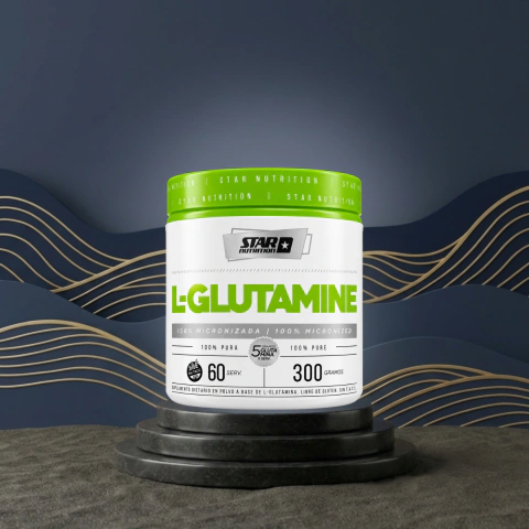 L-Glutamine Star Nutrition 300 g – Glutamina micronizada