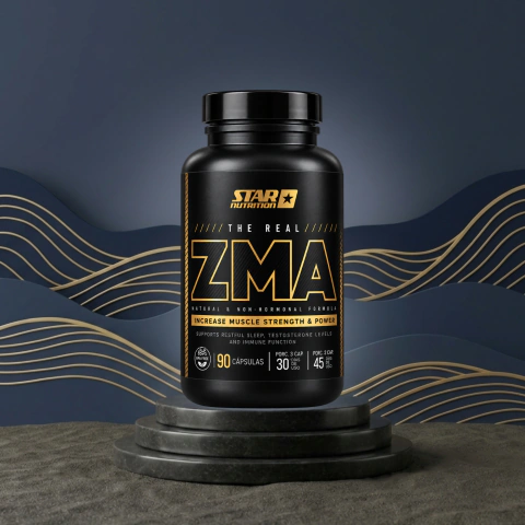 ZMA Zinc + Magnesio + B6 90 cápsulas — Star Nutrition