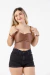Top Feminino Cropped Franzido com Bojo na internet
