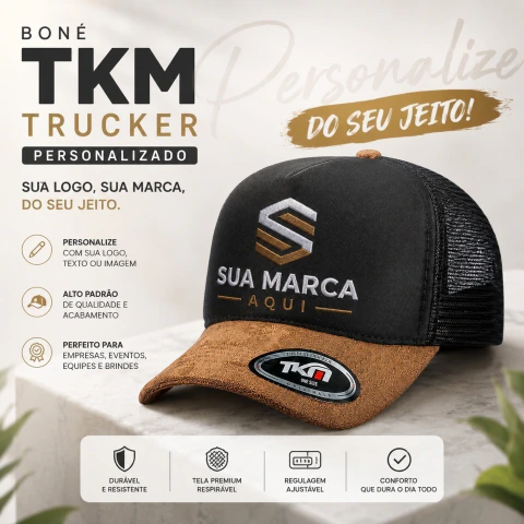 Boné Trucker TKM Personalizado