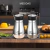 Set Salero y Pimentero de Vidrio y Acero - tienda online