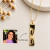 Colar Plaquinha Olhar Personalizada Banhada a Ouro