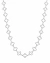 Choker Trevos Lisos Banhado a Prata