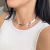Choker Aro 7mm Banhado a Prata - comprar online