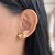 Kit Brinco Corações Banhado a Ouro