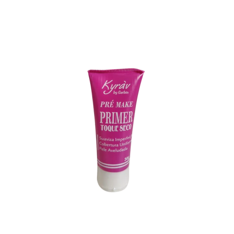 Primer Facial Kyrav Toque Seco 30g – Pré Make Efeito Aveludado