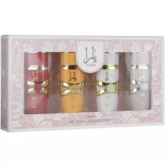 KIT 4 PERFUMES LATTAFA YARA FEMININO EAU DE PARFUM 25 ML CADA