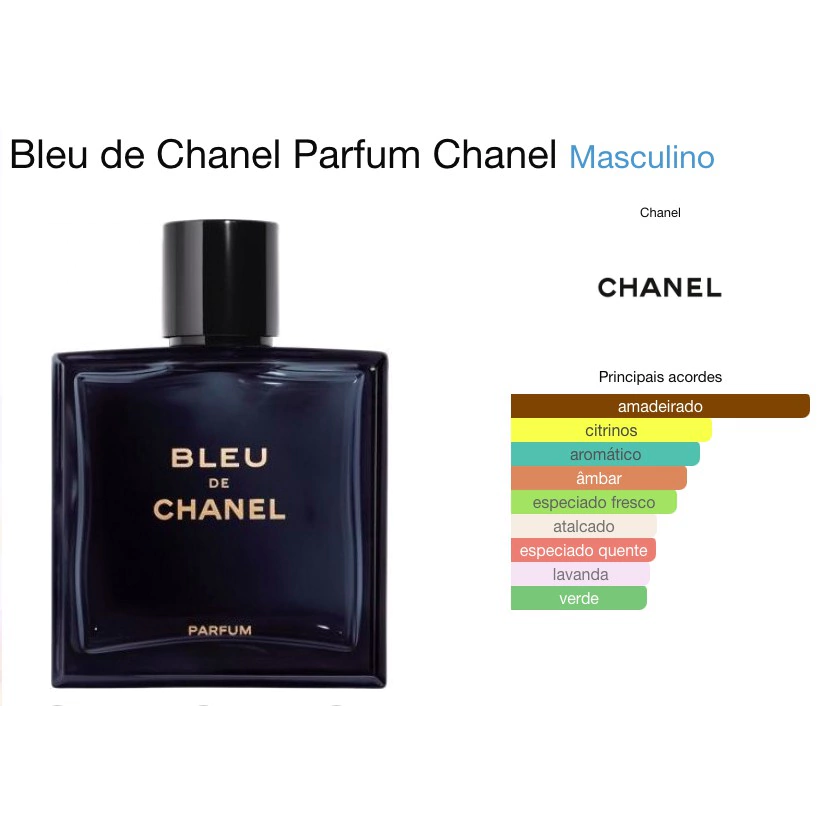Chanel Bleu Parfum Masculino | Beaty Outlet