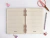 Agenda A5 "Creer crear" rosa - tienda online