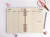 Agenda A5 "pintitas" rosa - SINAPSIS Agendas Personalizadas