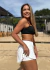 Short Plissado Branco - jbx sports