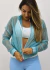 Corta Vento Cropped Verde - jbx sports