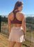 Saia Short Match Fendi na internet