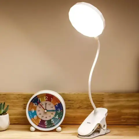 Lampara Velador Led Recargable Flexible