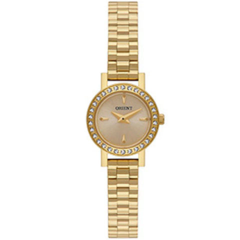 RELÓGIO ORIENT MINI FEMININO ANALÓGICO DOURADO FGSS0214 - comprar online