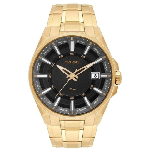 Relógio Orient Masculino Dourado MGSS1123 Dourado