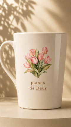 Caneca "Planos de Deus"