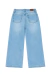 Jean Wide Blossom - Sky Blue - comprar online