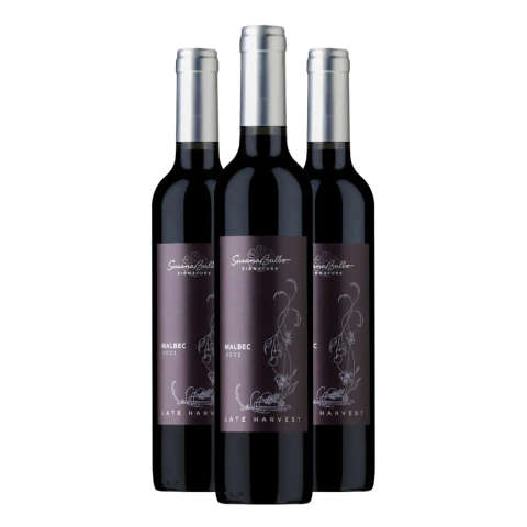 Susana Balbo Signature Late Harvest Malbec 500 ml Caja x 3 - comprar online