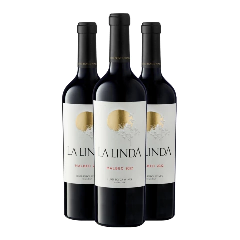La Linda Malbec 750 ml Caja x 3 - comprar online