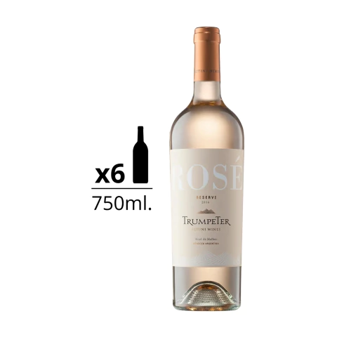 Trumpeter Reserve Rose 750 ml Caja x 6 - comprar online